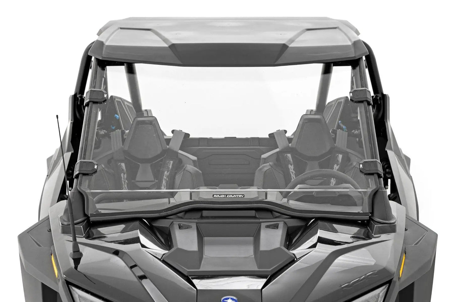 Rough Country Full Windshield | Scratch Resistant | Polaris RZR Turbo R by Rough Country