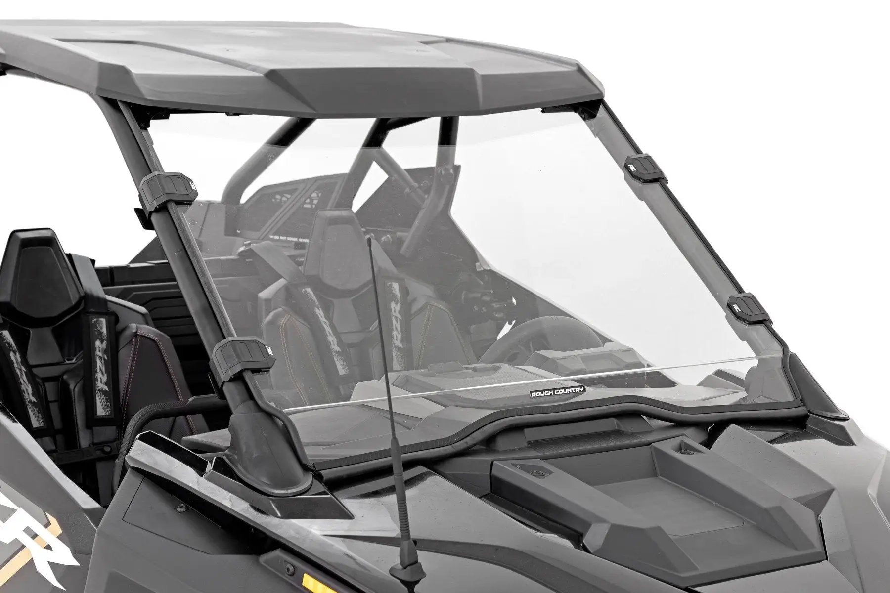 Rough Country Full Windshield | Scratch Resistant | Polaris RZR Turbo R by Rough Country