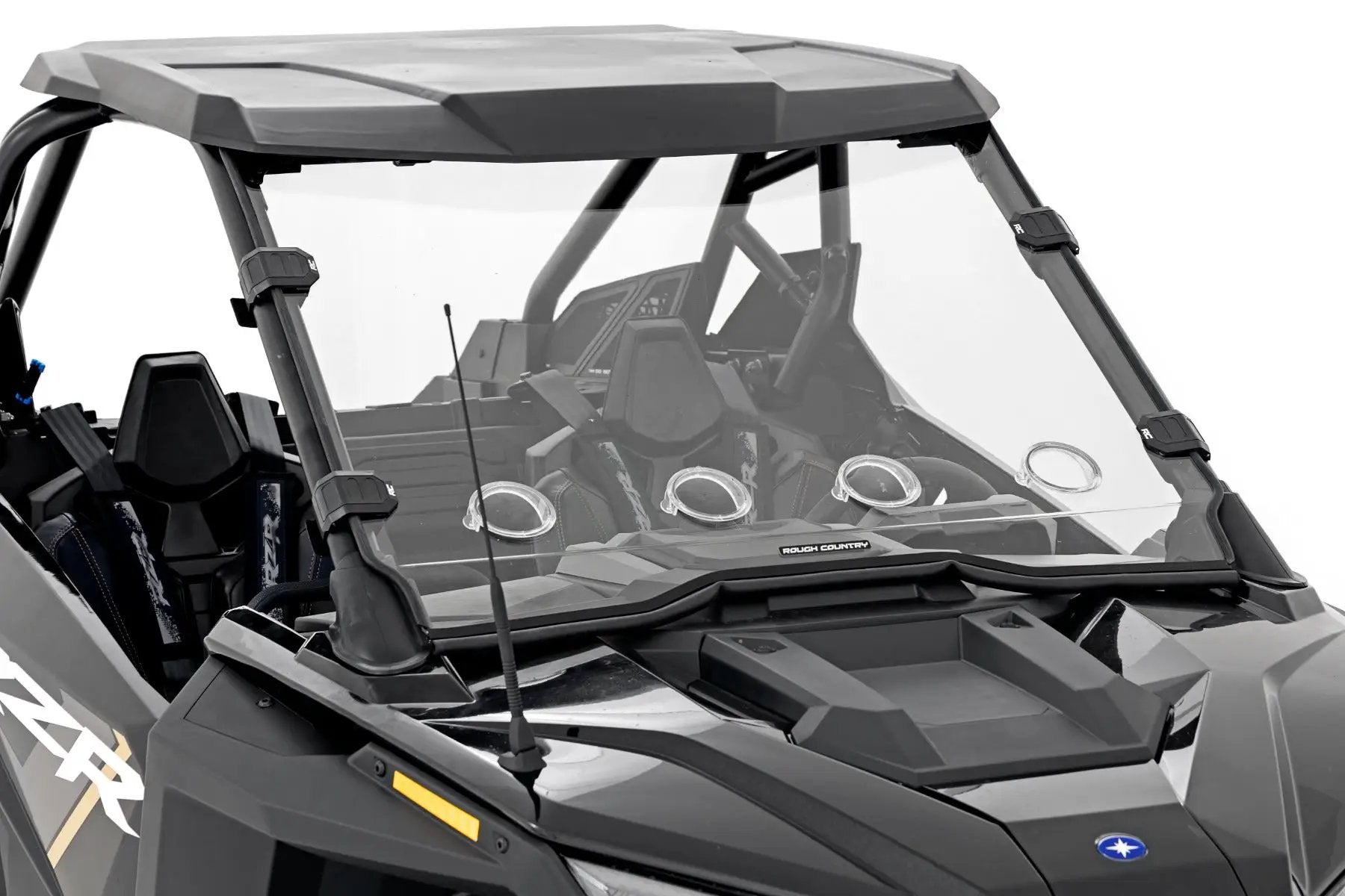 Rough Country Vented Full Windshield | Scratch Resistant | Polaris RZR Turbo R 4 by Rough Country