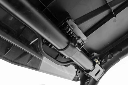 Rough Country Vented Full Windshield | Scratch Resistant | Polaris RZR Turbo R 4 by Rough Country