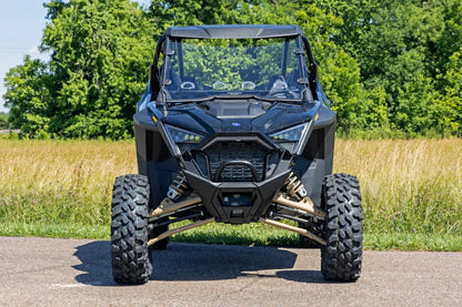 Rough Country Vented Full Windshield | Scratch Resistant | Polaris RZR Turbo R 4 by Rough Country