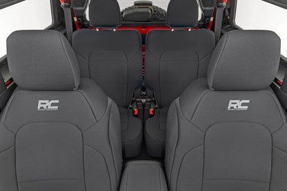 Rough Country Seat Covers | Bucket Seats | FR & RR | Ford Bronco (2 Door) 4WD (2021-2025) by Rough Country