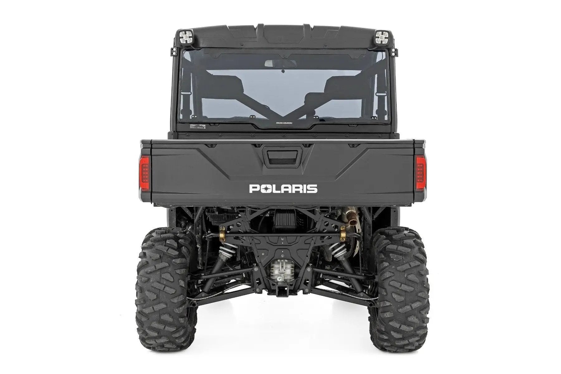 Rough Country Tinted Rear Panel | Scratch Resistant | Polaris Ranger XP 1000 by Rough Country