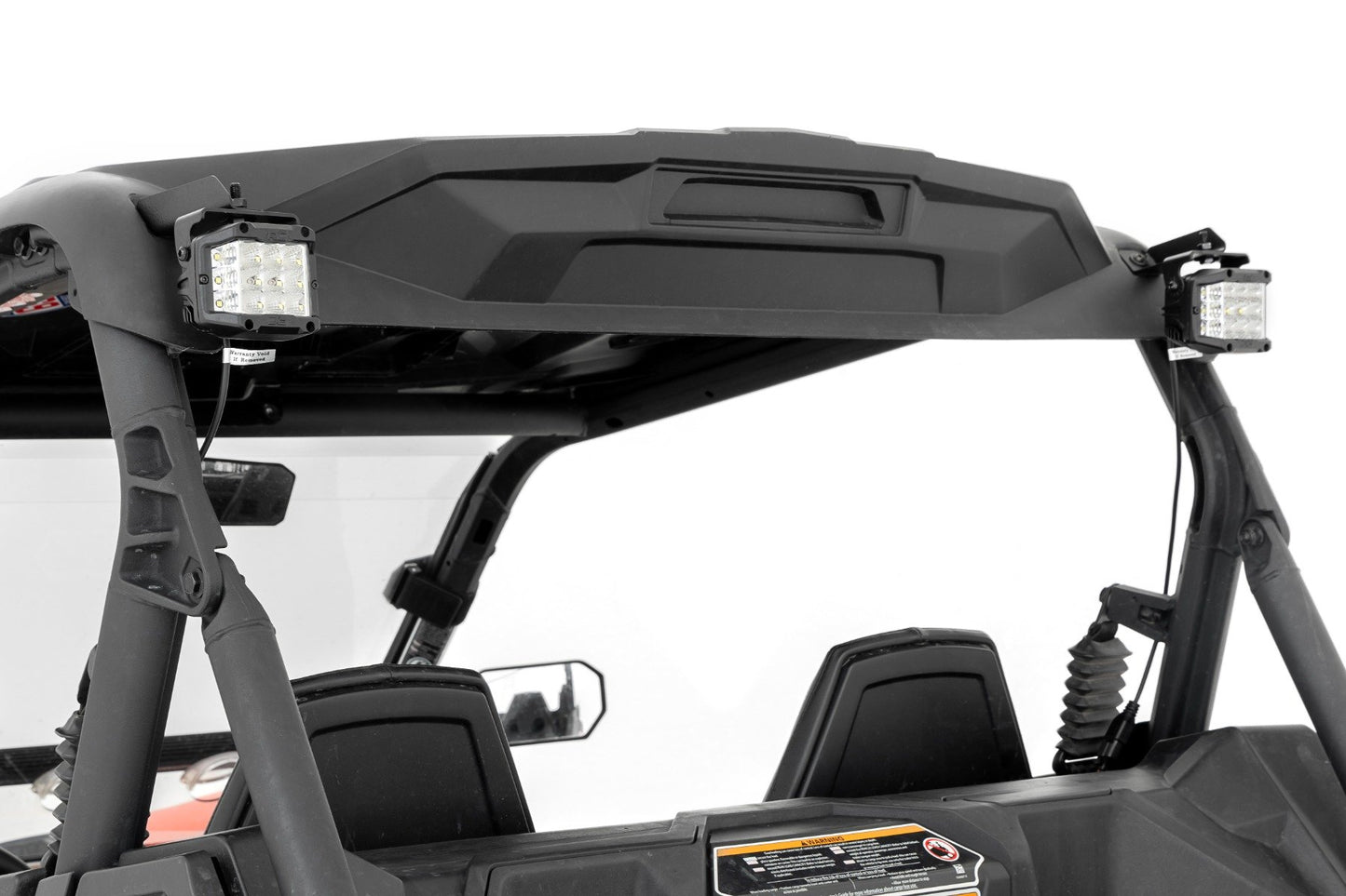 Kit de luces LED | Montaje trasero | Par negro de 2" | Concentrado | Can-Am Maverick Sport 1000R
