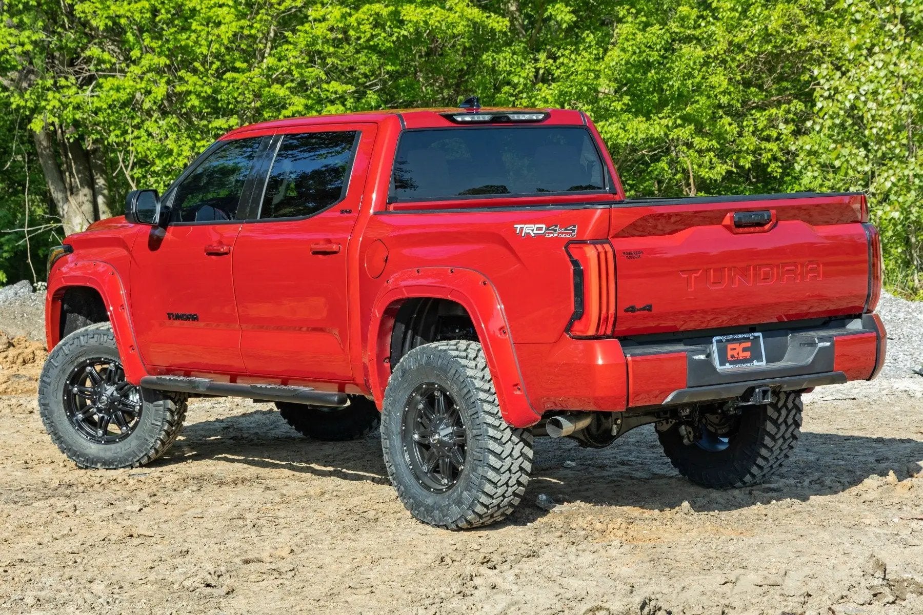Rough Country Fender Flares | Defender | Gloss Black | Toyota Tundra 2WD/4WD (2022-2026) by Rough Country