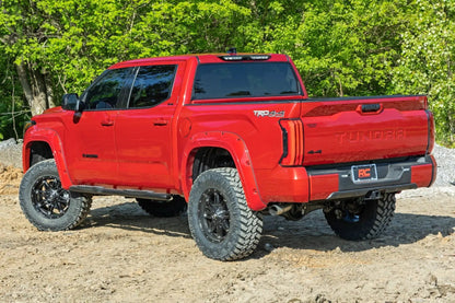 Rough Country Fender Flares | Defender | Gloss Black | Toyota Tundra 2WD/4WD (2022-2026) by Rough Country