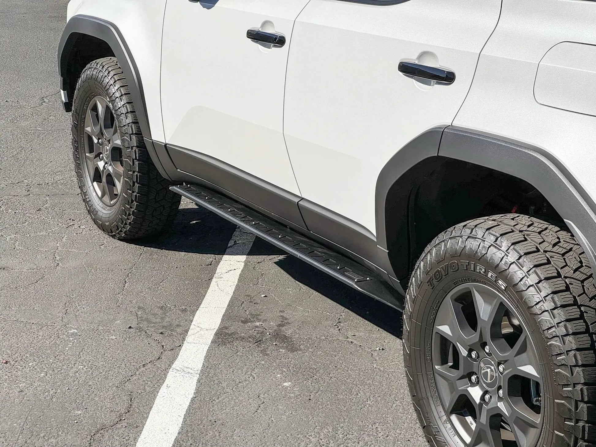 NYTOP 2024-Current Lexus GX550/Toyota Land Cruiser Rock Sliders by NYTOP
