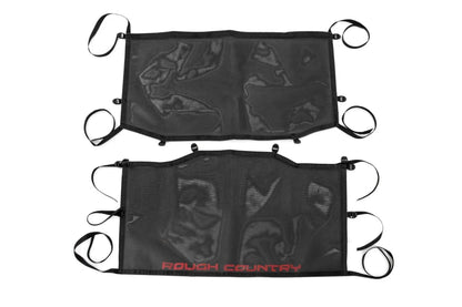 Rough Country Mesh Bikini Top Plus | Black | Jeep Gladiator JT 4WD (2020-2024) by Rough Country