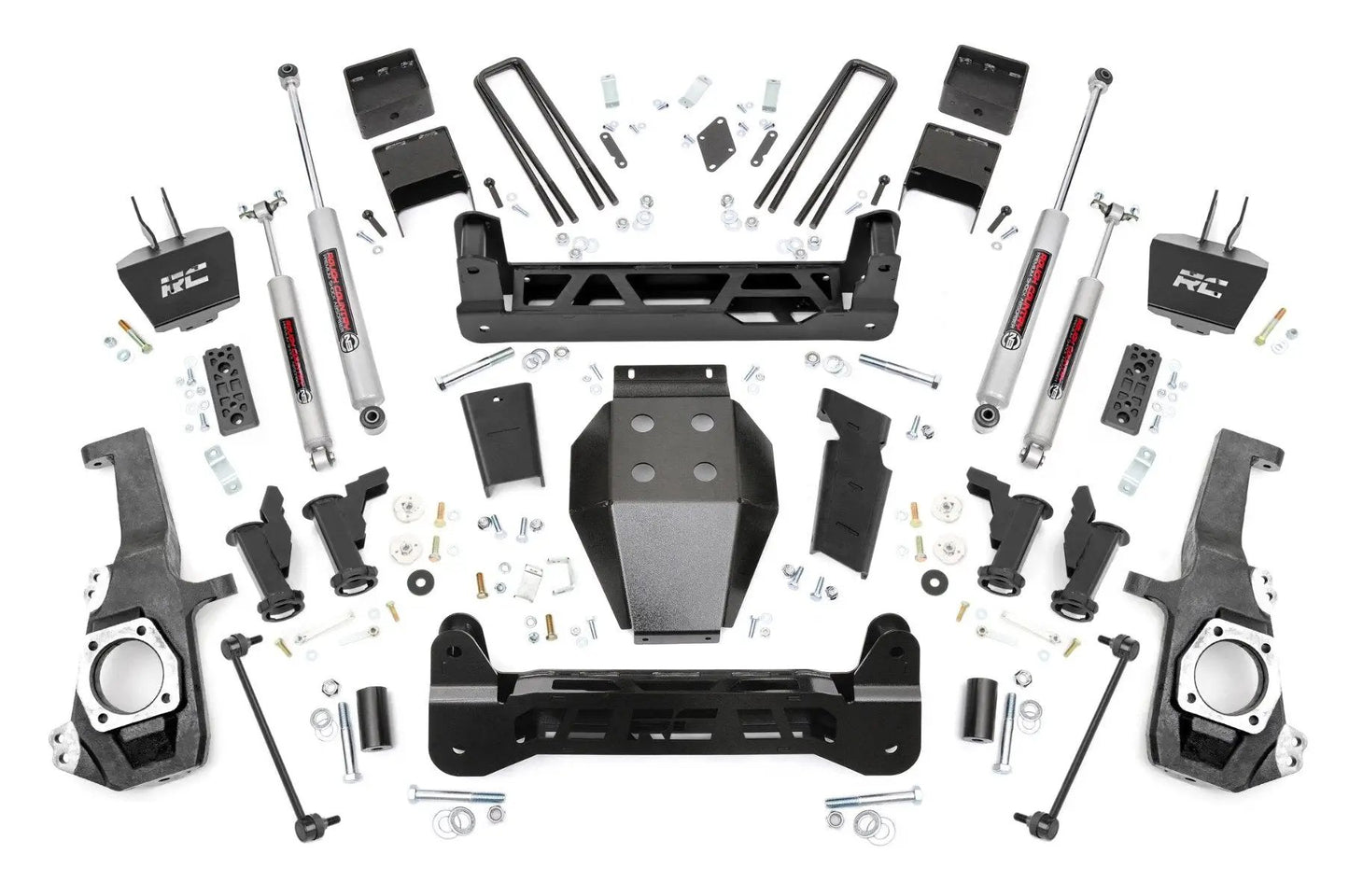 Rough Country 5 Inch Lift Kit | Torsion Drop | Chevy/GMC 2500HD/3500HD (20-26) by Rough Country