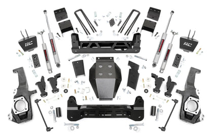 Rough Country 5 Inch Lift Kit | Torsion Drop | Chevy/GMC 2500HD/3500HD (20-26) by Rough Country