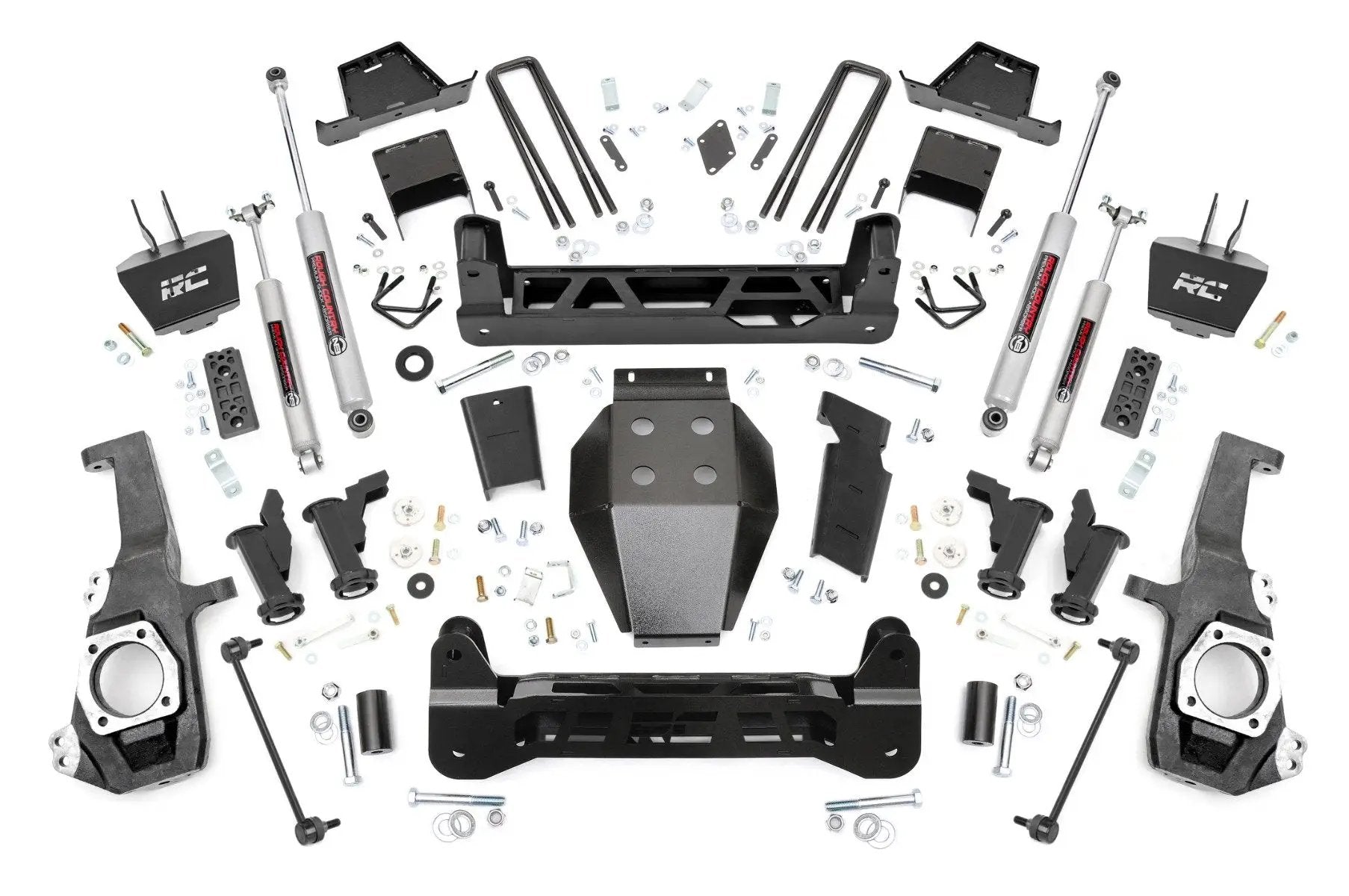 Rough Country 7 Inch Lift Kit | Torsion Drop | Chevy/GMC 2500HD/3500HD (20-26) by Rough Country