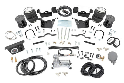 Rough Country Air Spring Kit w/compressor | 3-5 Inch Lift Kit | Chevy/GMC 2500HD/3500HD (20-26) by Rough Country