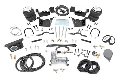 Rough Country Air Spring Kit w/compressor | Chevy/GMC 2500HD/3500HD (20-26) by Rough Country