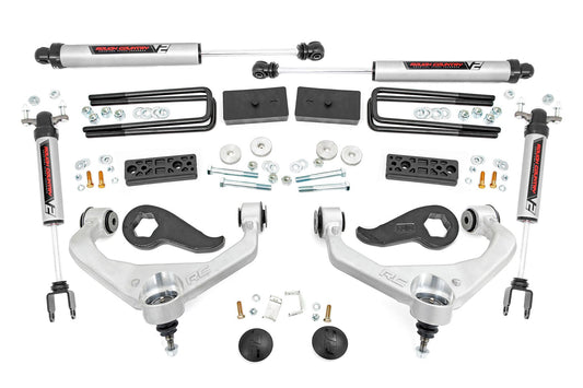 Kit de elevación de 3 pulgadas | Horquillas de suspensión superiores | V2 | con muelles auxiliares | Chevy/GMC 2500HD/3500HD (20-26)