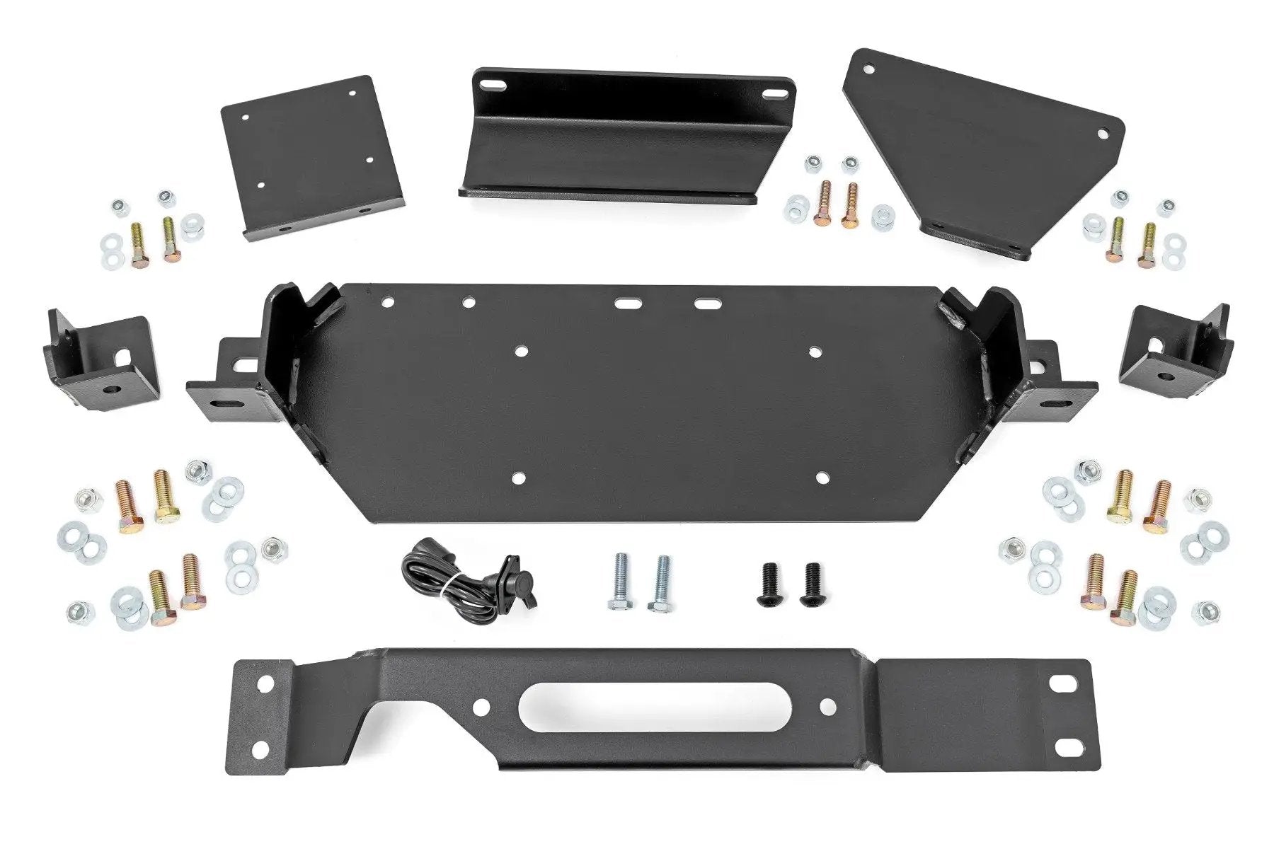 Rough Country Hidden Winch Mount | Ford F-250/F-350 Super Duty 2WD/4WD (2020-2022) by Rough Country
