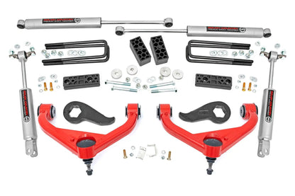 Rough Country 3 Inch Lift Kit | Chevy/GMC Sierra 3500 HD/Silverado 3500 HD 2WD/4WD (20-26) by Rough Country