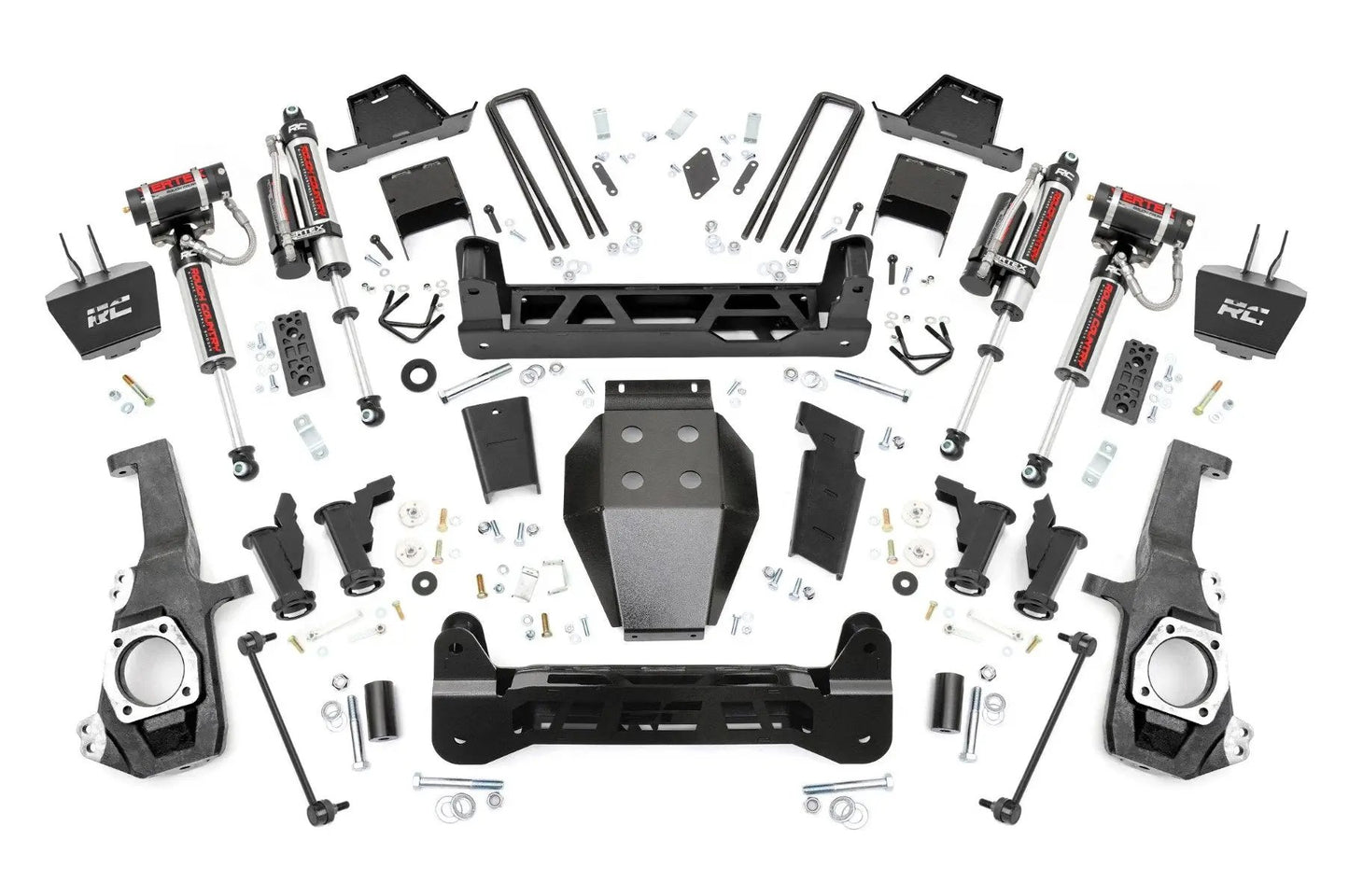Rough Country 7 Inch Lift Kit | Torsion Drop | Vertex | Chevy/GMC 2500HD/3500HD (20-26) by Rough Country