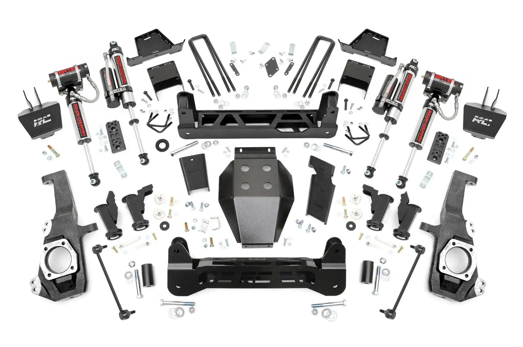 Rough Country 7 Inch Lift Kit | Torsion Drop | Vertex | Chevy/GMC 2500HD/3500HD (20-26) by Rough Country