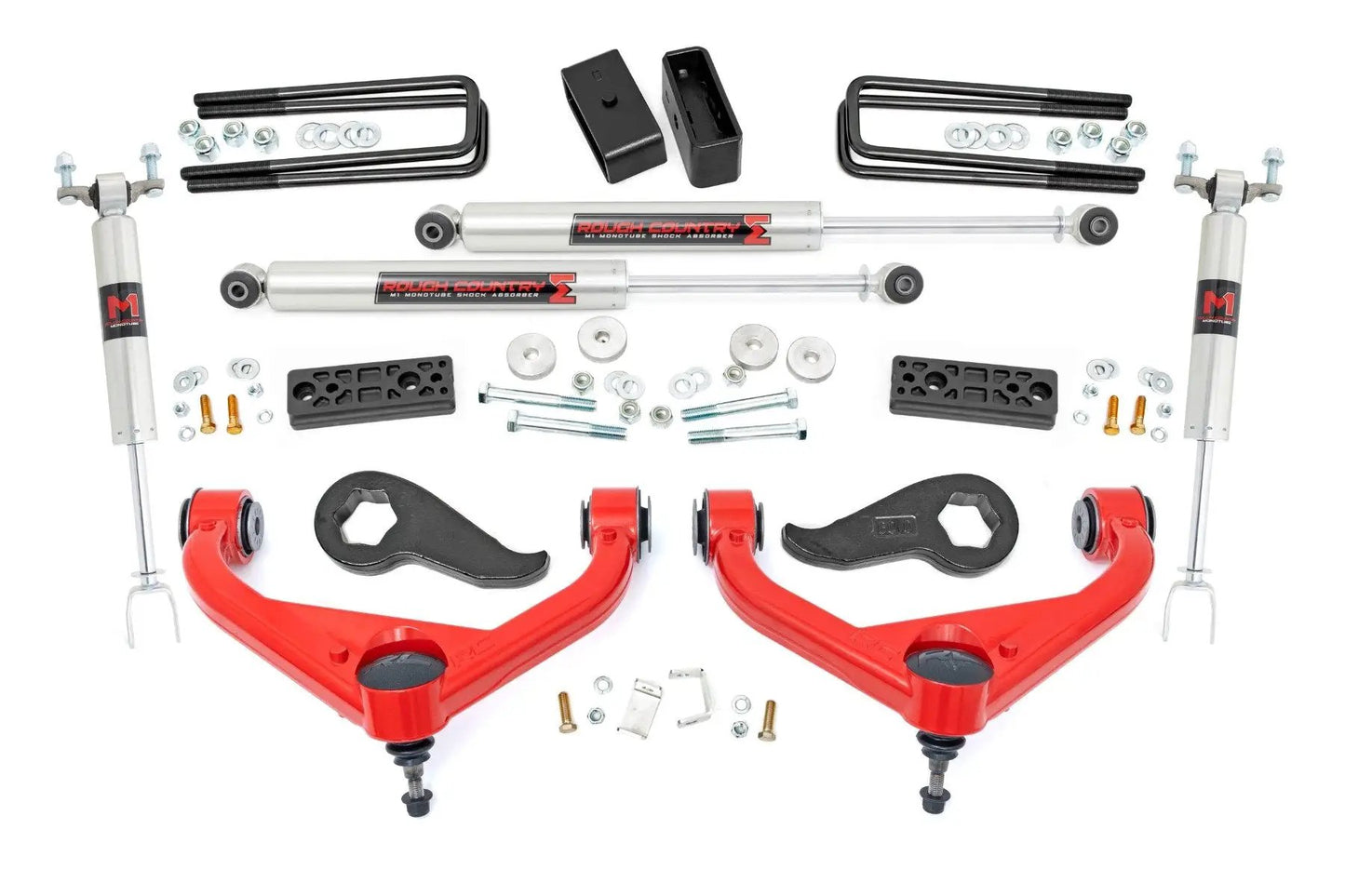Rough Country 3 Inch Lift Kit | UCAs | M1 | Chevy/GMC Sierra 3500 HD/Silverado 3500 HD (20-26) by Rough Country