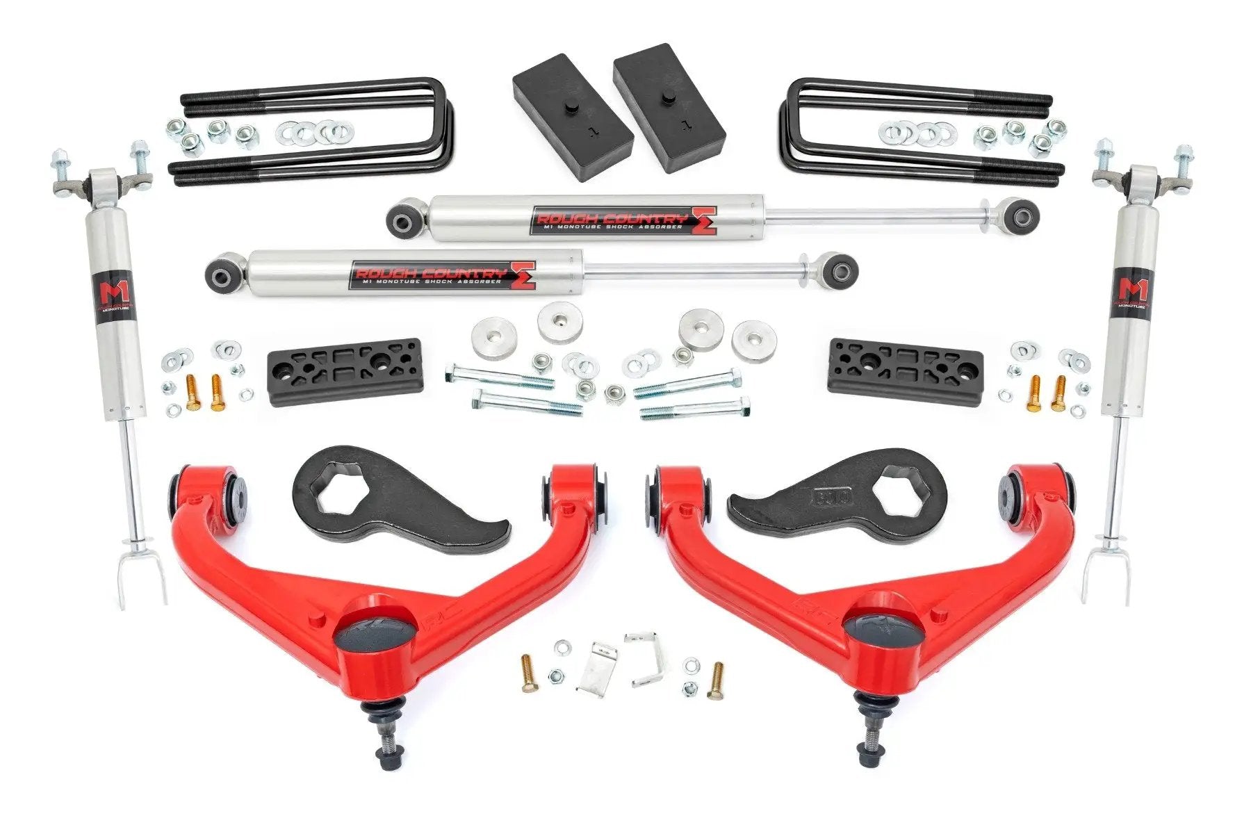 Rough Country 3 Inch Lift Kit | UCAs | M1 | Chevy/GMC 2500HD/3500HD (20-26) by Rough Country