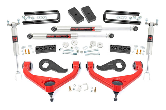 Kit de elevación de 3 pulgadas | UCAs | M1 | con ballestas auxiliares | Chevy/GMC 2500HD/3500HD (20-26)