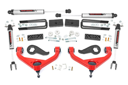 Rough Country 3 Inch Lift Kit | UCAs | V2 | w/ Overloads | Chevy/GMC 2500HD/3500HD (20-26)