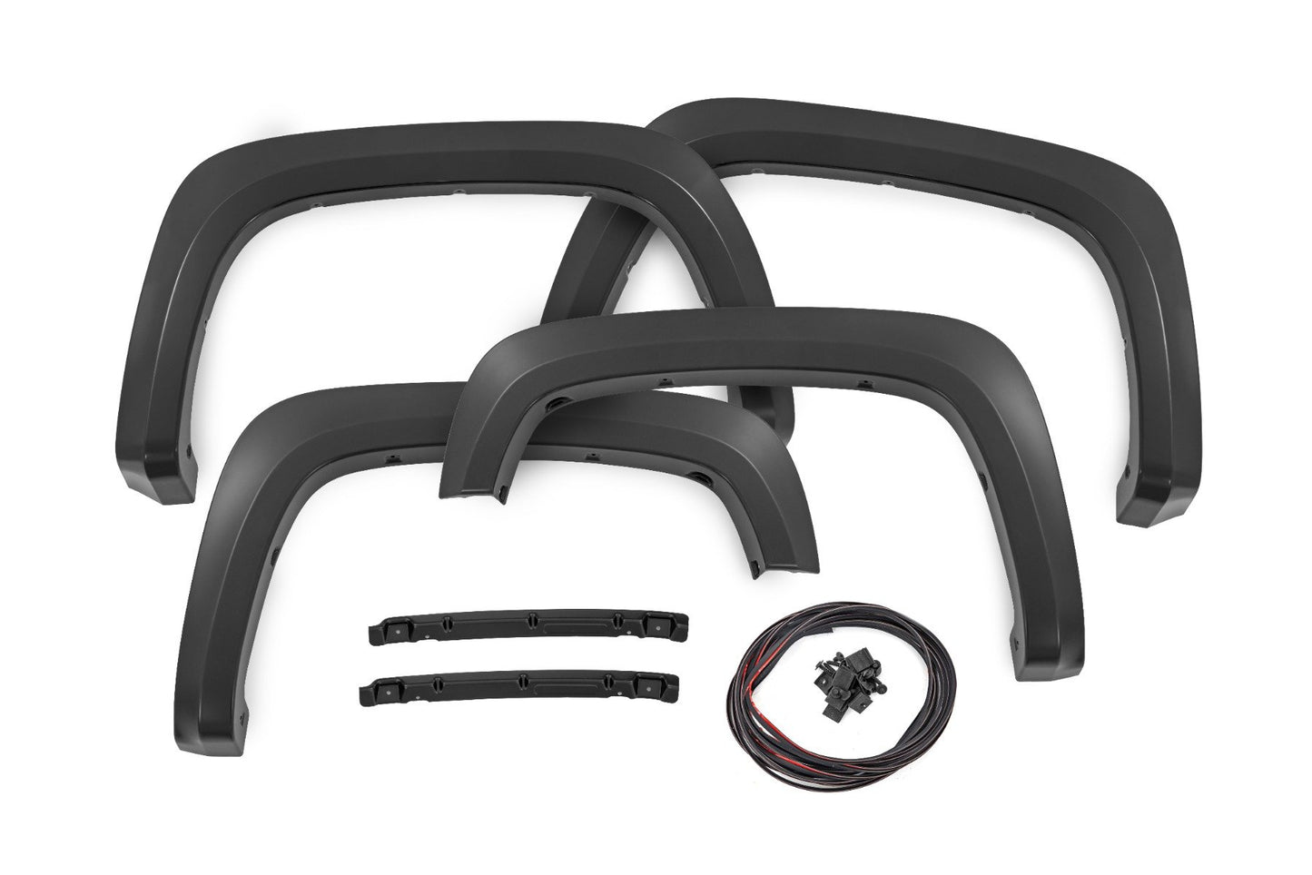 Rough Country Fender Flares | Sport | GJI Shadow Gray | Chevy Silverado 2500 HD/3500 HD (20-26)