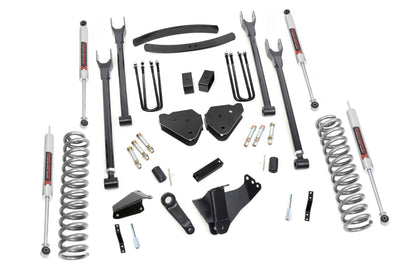 Kit de suspensión de 6 pulgadas | Gasolina | 4 brazos de control | M1 | Barra estabilizadora | Ford F-250/F-350 Super Duty (05-07)