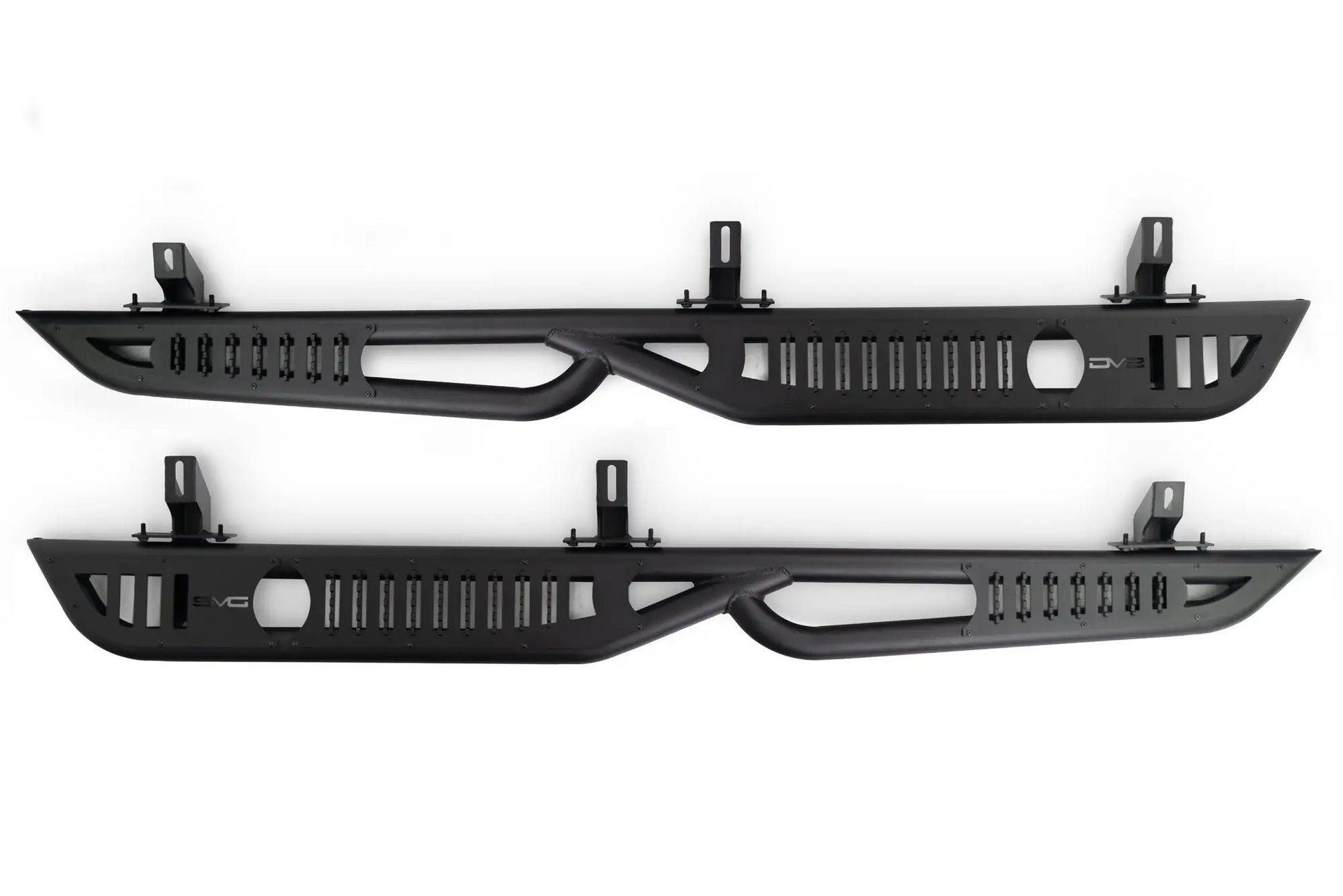 DV8 Offroad 4-Door Jeep Wrangler JK OE Plus Side Steps by DV8 Offroad