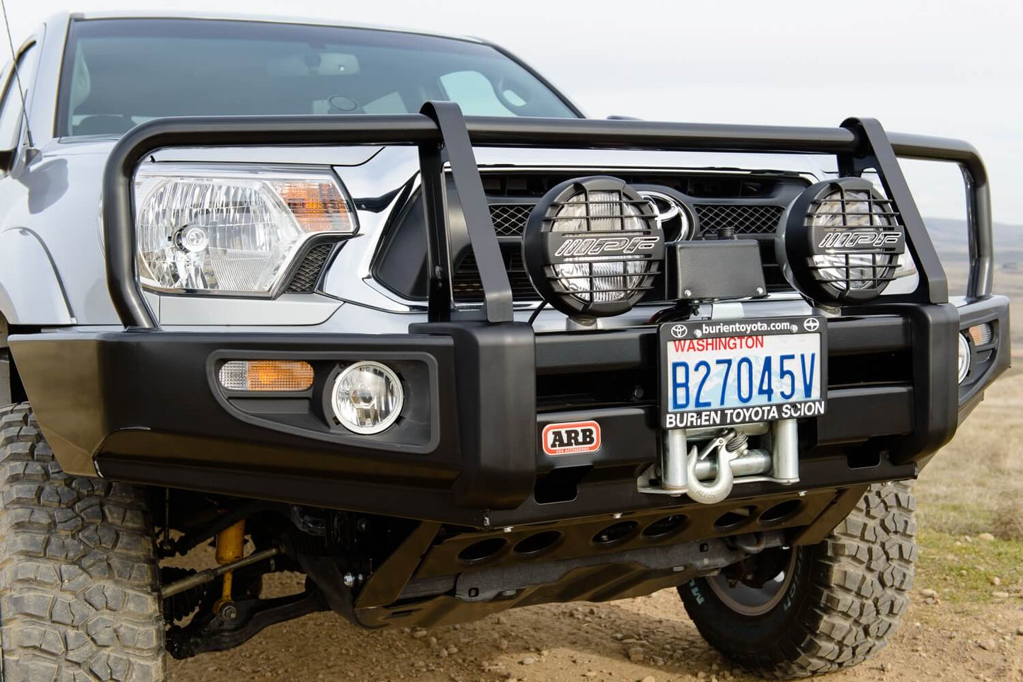 ARB Winch Mount Bumper, Compatible with ARB Fog Lights