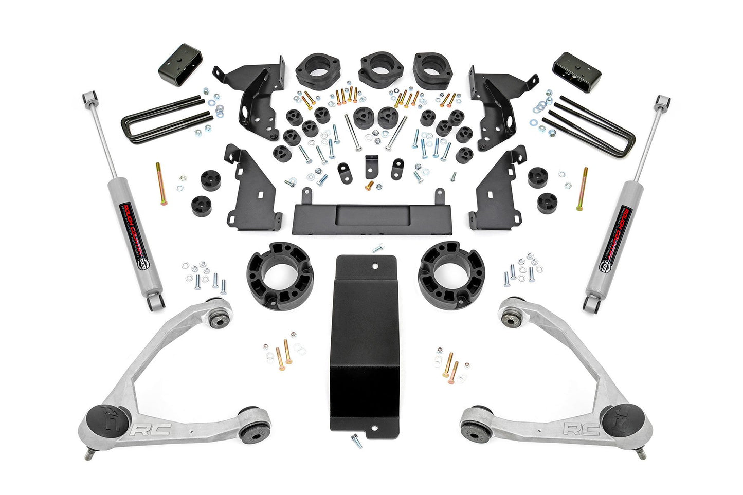 Rough Country 4.75 Inch Lift Kit | Combo | Cast Steel | Chevy/GMC 1500 (14-15)