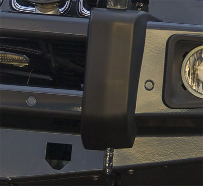 ARB Deluxe Winch Bumper, Airbag Approved, includes Recessed Indicators, Optional Fog Light Provision, Tow Points, Split Pan, Works w/Parking Sensors