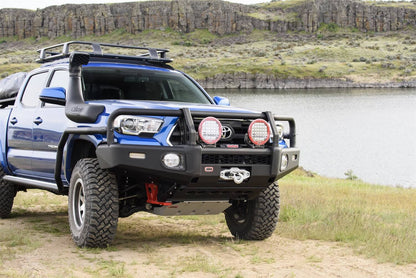 ARB Summit Winch Bumper, Integrit Textured Black Powder Coat Finish, Compatible with ARB Fog Lights