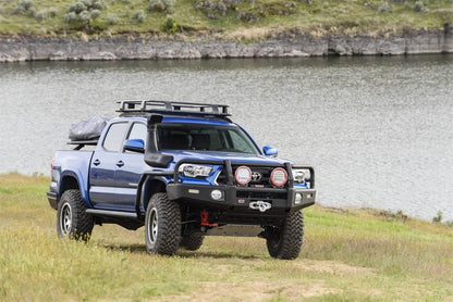 ARB Summit Winch Bumper, Integrit Textured Black Powder Coat Finish, Compatible with ARB Fog Lights