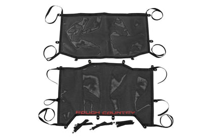 Rough Country Mesh Bikini Top Plus | Black | Jeep Wrangler JL (21-23)/Wrangler Unlimited (18-23) by Rough Country
