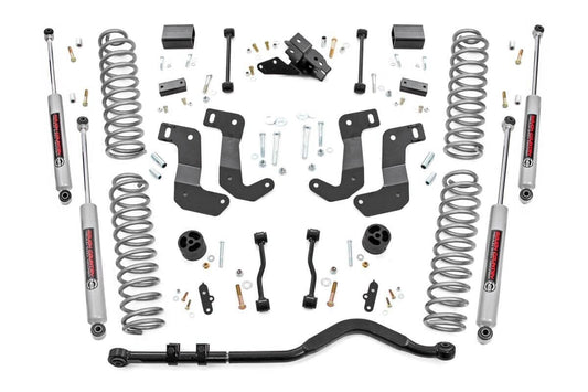 Kit de elevación de 3.5 pulgadas | Caída C/A | 4 puertas | Jeep Wrangler Unlimited 4WD (24-26)