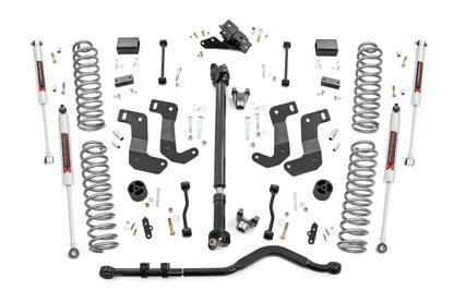 Rough Country 3.5 Inch lift Kit | C/A Drop | FR D/S | M1 | Jeep Wrangler Unlimited (24-26) by Rough Country