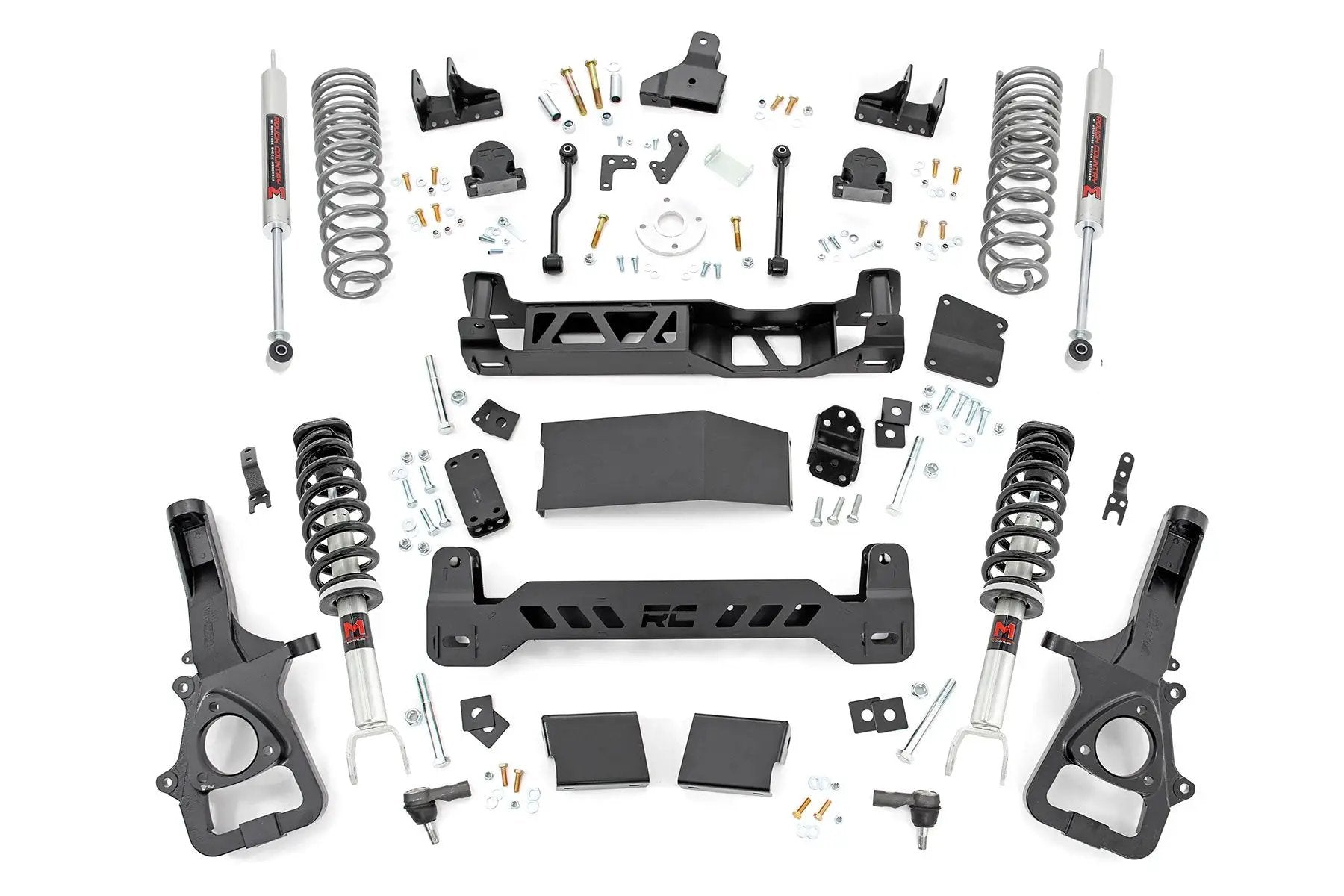 Rough Country 6 Inch Lift Kit | M1/M1 | Dual Rate Coils | Ram 1500 4WD (2019-2024) by Rough Country