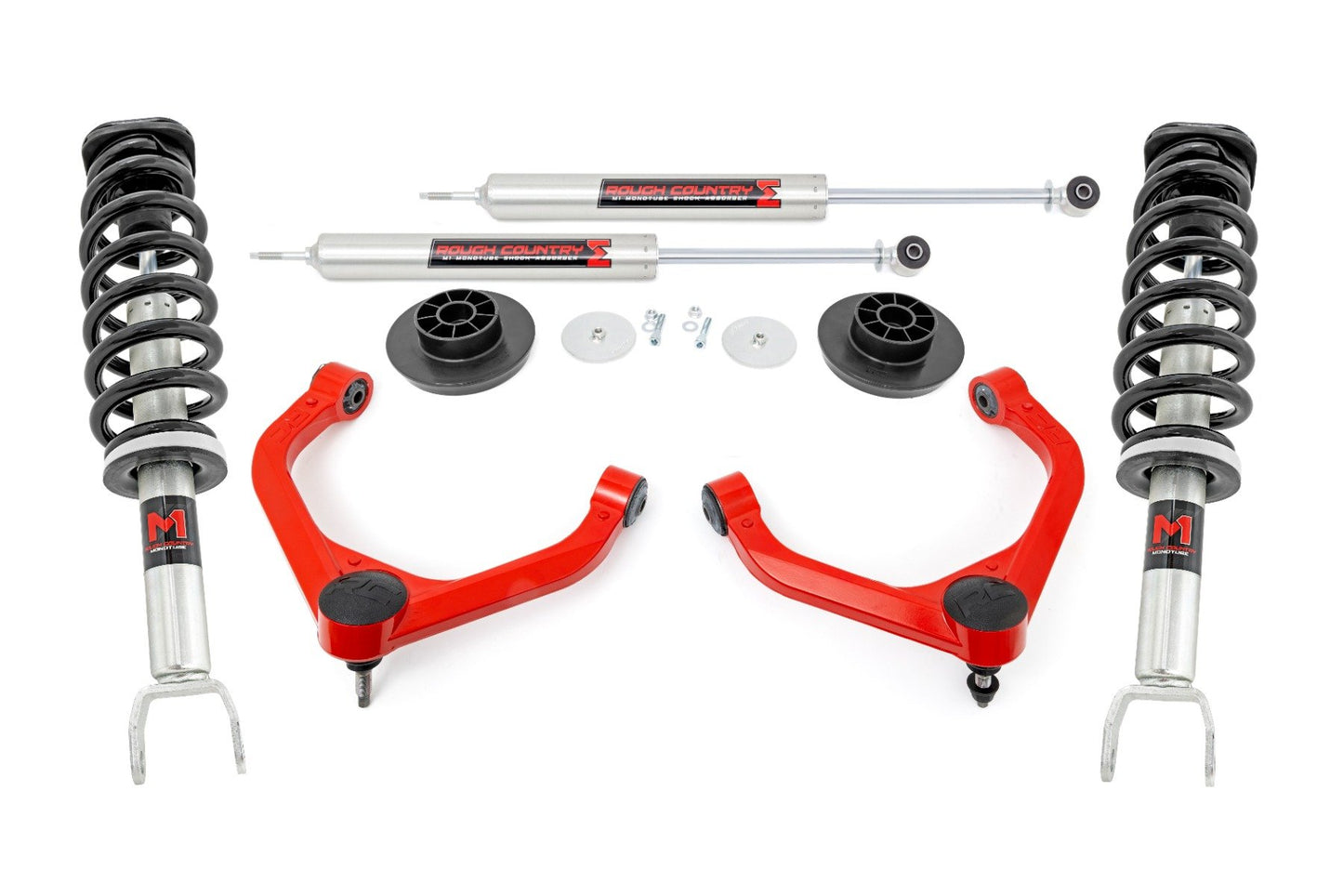 Kit de elevación de 3.5 pulgadas | Amortiguadores M1/M1 | Ram 1500 2WD/4WD (2019-2026)