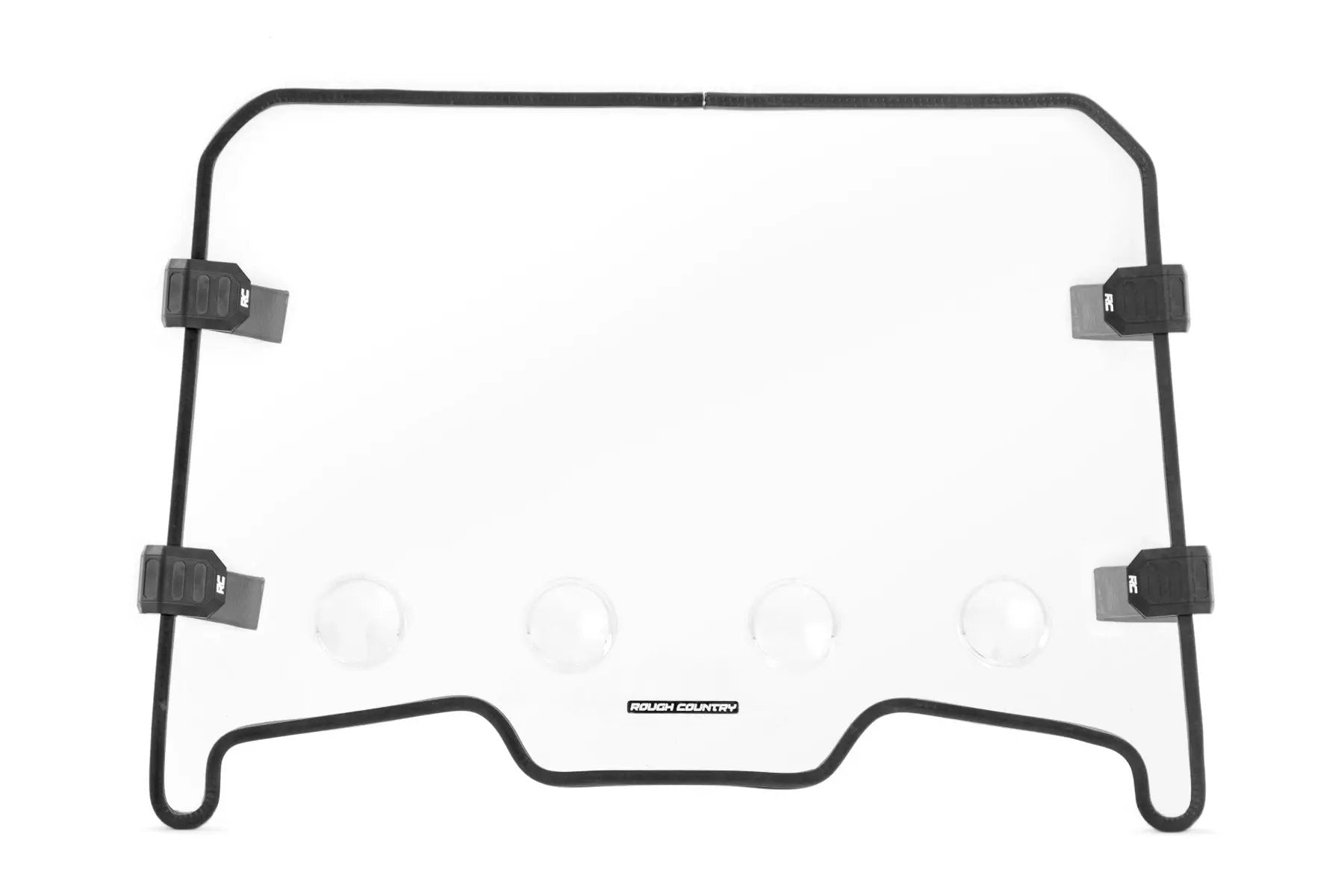 Rough Country Vented Full Windshield | Scratch Resistant | Polaris RZR XP 1000 by Rough Country