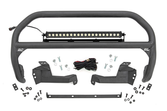 Barra protectora delantera | LED de una hilera de 20 pulgadas en color negro | Ford Bronco Sport 4WD (2021-2024)