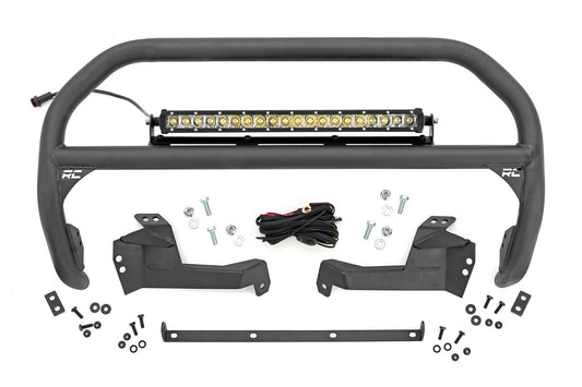 Barra de empuje | LED de una fila cromado de 20 pulgadas | Ford Bronco Sport 4WD (2021-2024)
