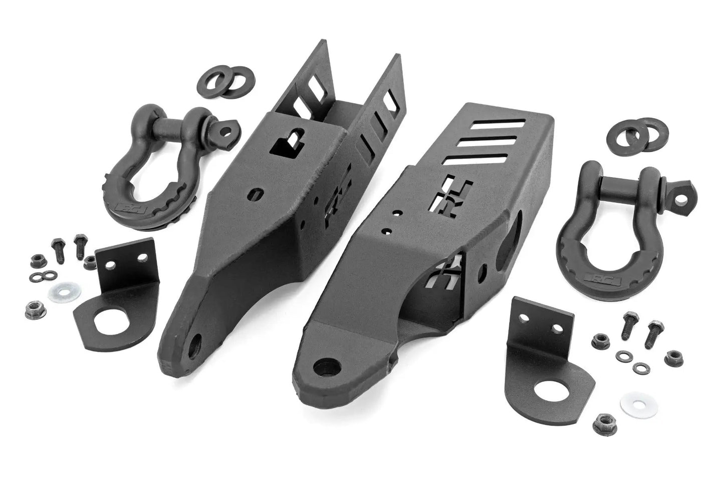 Rough Country Tow Hook Brackets | D-Ring Combo | Ford Bronco 4WD (2021-2025) by Rough Country