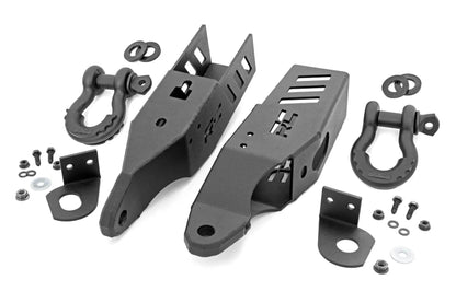 Rough Country Tow Hook Brackets | D-Ring Combo | Ford Bronco 4WD (2021-2025) by Rough Country