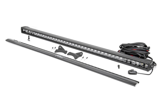 Rough Country LED Light Kit | Roof Rack Mount | 40" Black Single Row | Ford Bronco Sport (21-26)