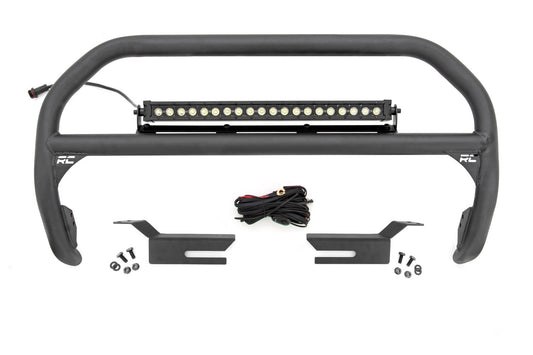 Barra protectora | LED de una fila DRL negro de 20 pulgadas | Ford Bronco 4WD (2021-2025)