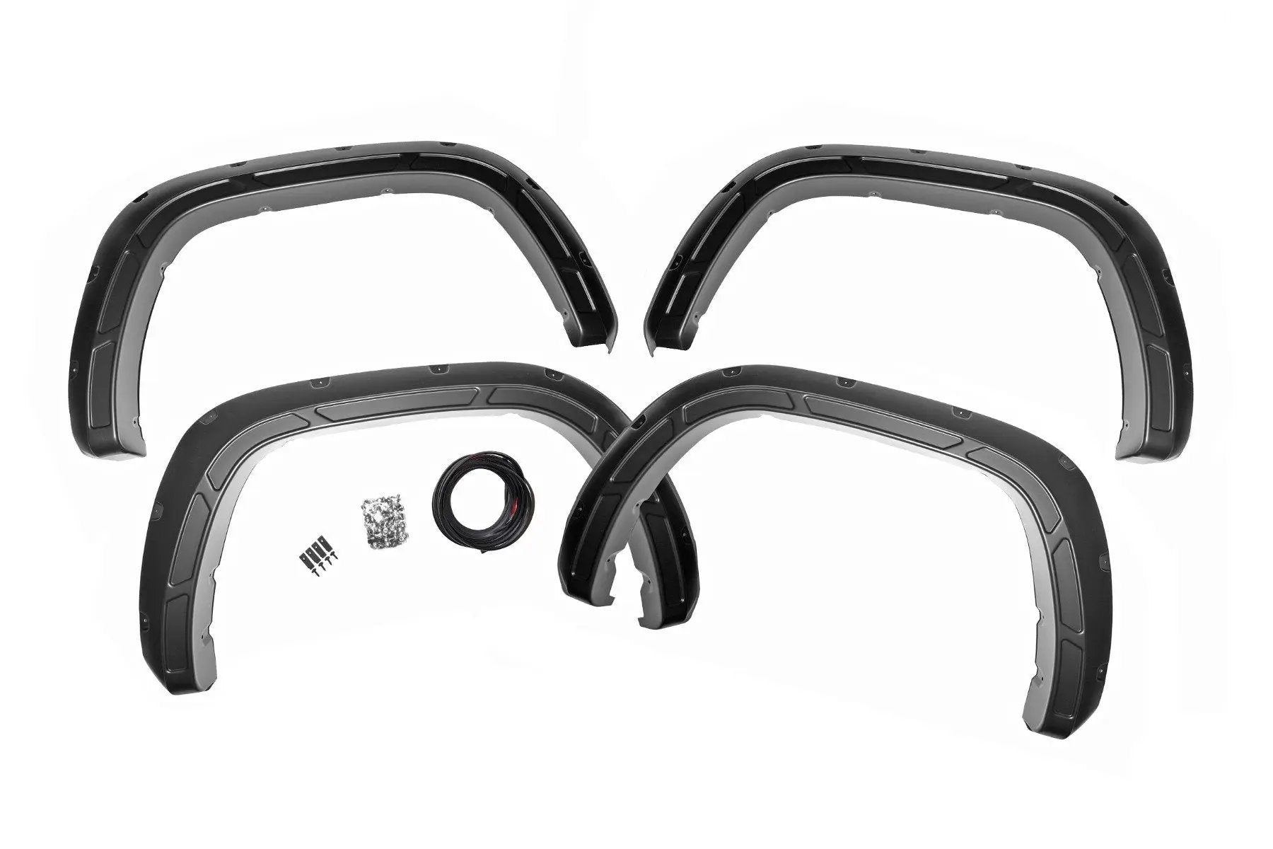 Rough Country Fender Flares | Defender | Gloss Black | Toyota Tundra 2WD/4WD (2022-2026) by Rough Country