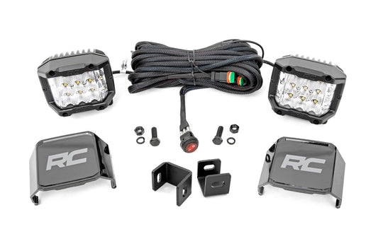 Kit de luces LED | Montaje en zanja | OSRAM de 3" | Amplio | Toyota Tundra 2WD/4WD (22-26)