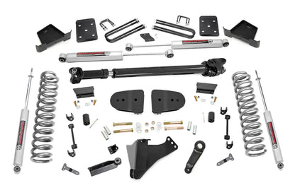 Rough Country 6 Inch Lift Kit | Diesel | OVLD | D/S | Ford F-250/F-350 Super Duty (23-25) by Rough Country