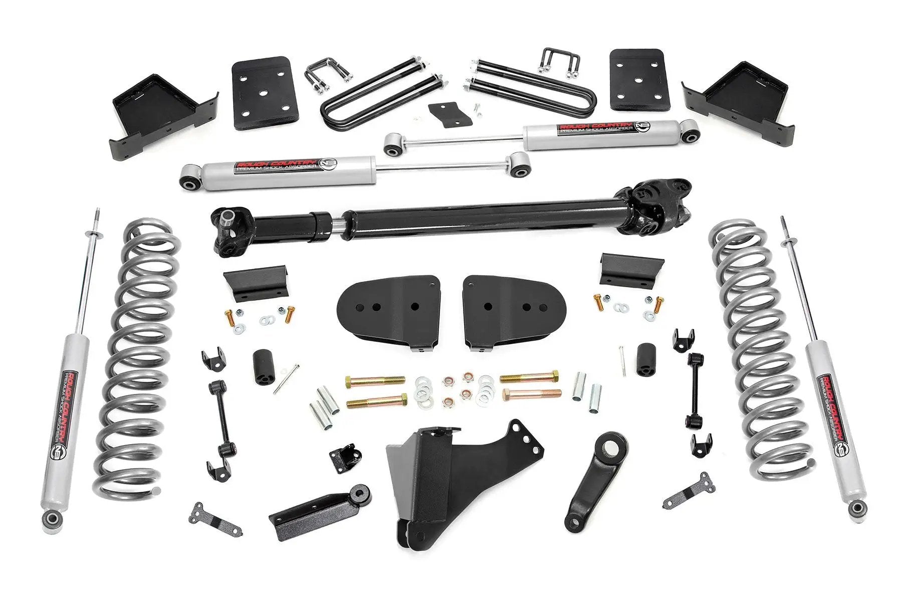 Rough Country 6 Inch Lift Kit | OVLDS | D/S | Ford F-250/F-350 Super Duty 4WD (2023-2025) by Rough Country